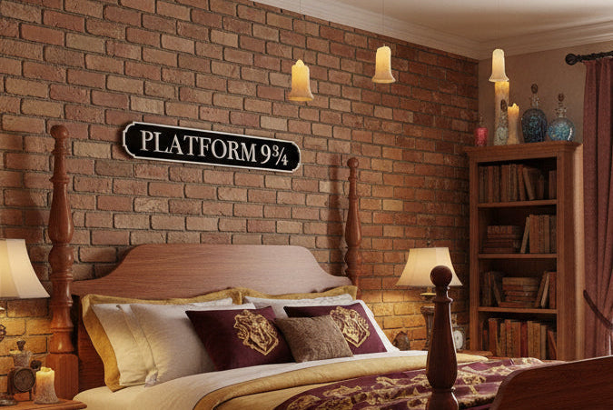 Platform 9 3/4 Decorative Acrylic Sign
