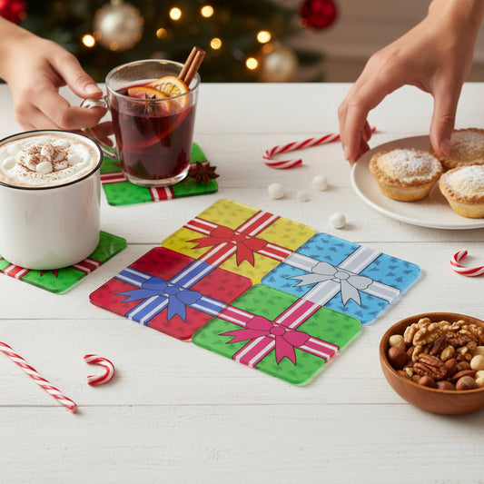 Christmas Presents Coaster Set