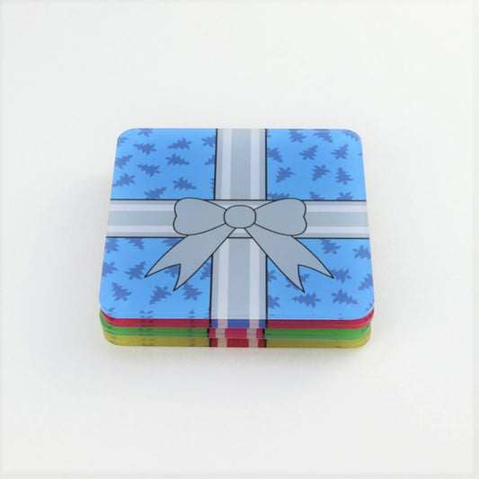 Christmas Presents Coaster Set