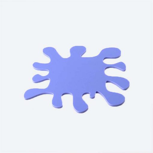 Splat Shape Acrylic Coasters