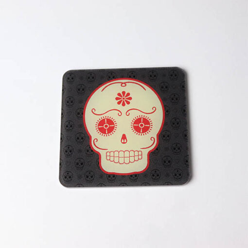 Set of 4 Day of the Dead Coasters