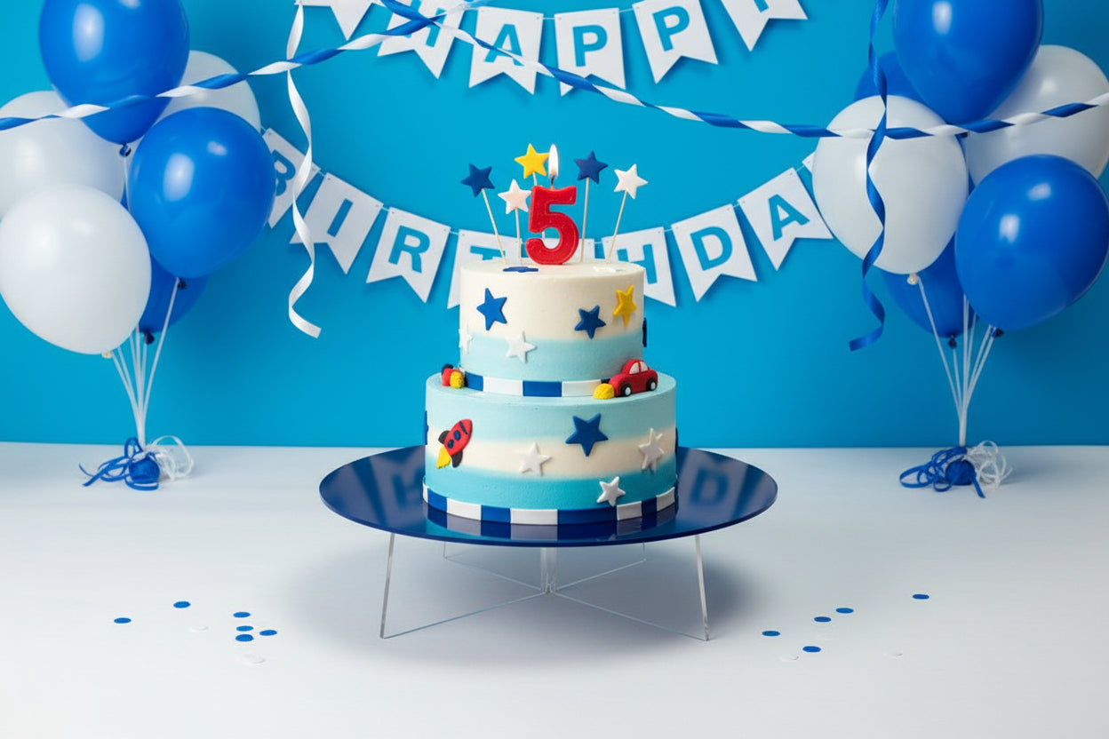10″ Round Acrylic Cake Stands