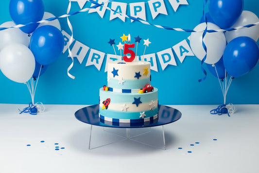 10″ Round Acrylic Cake Stands