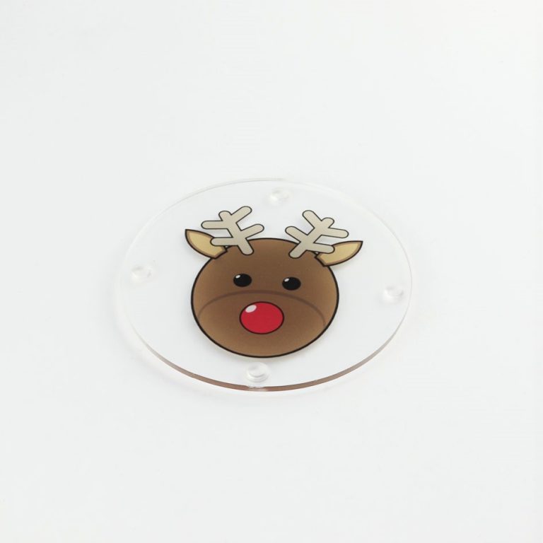 Christmas Character Faces Coasters