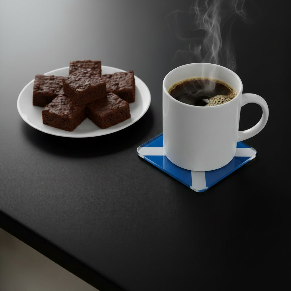 Scotland Flag Coaster