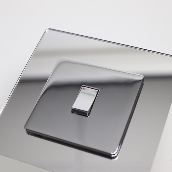 Mirrored Light Switch Surrounds / Socket Surrounds