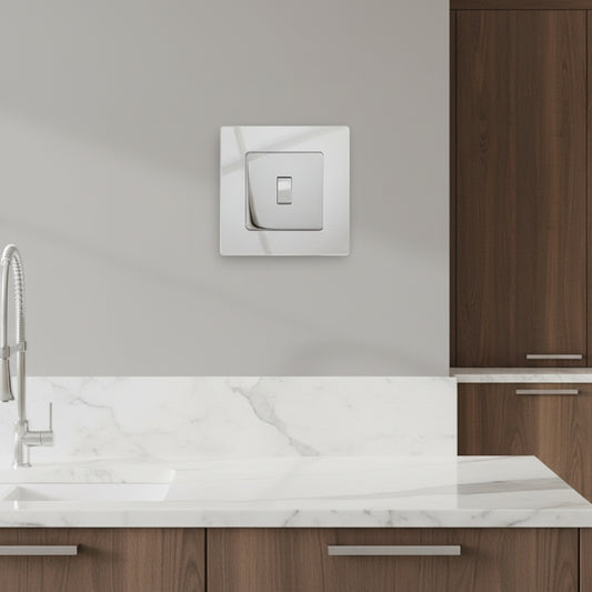 Mirrored Light Switch Surrounds / Socket Surrounds