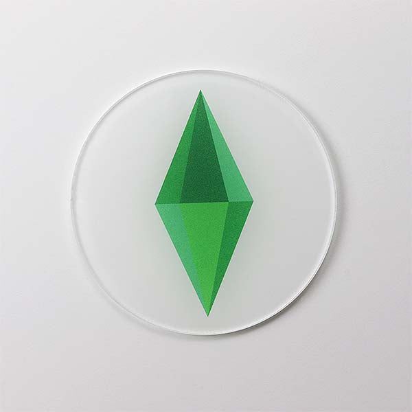 Sims Plumbob Coaster