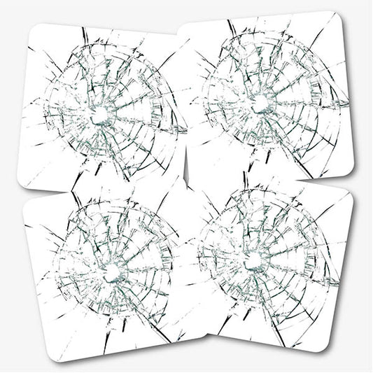 Smashed Glass Effect Coaster