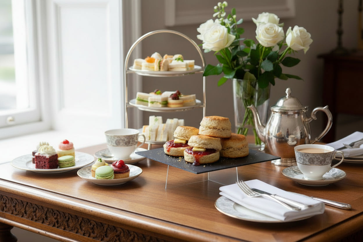 14″ Square Acrylic Cake Stands