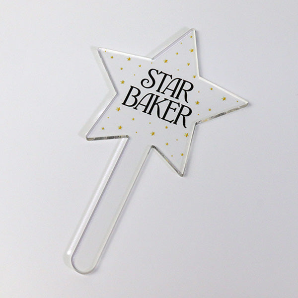Star Baker Cake Topper