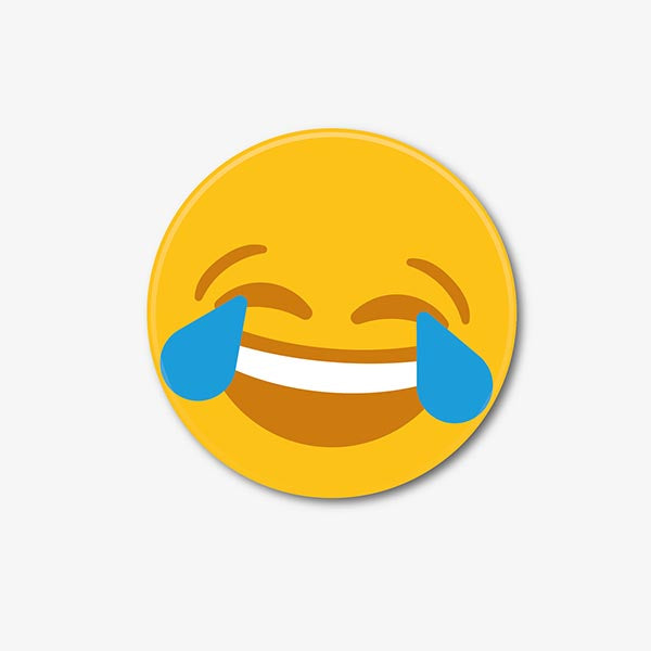Tears of Joy Emoji Coaster