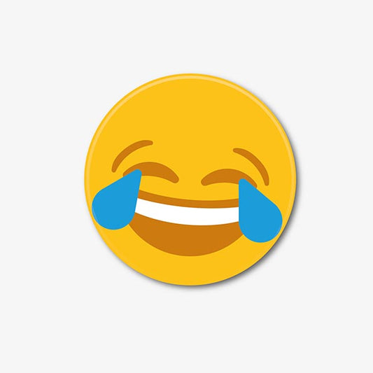 Tears of Joy Emoji Coaster