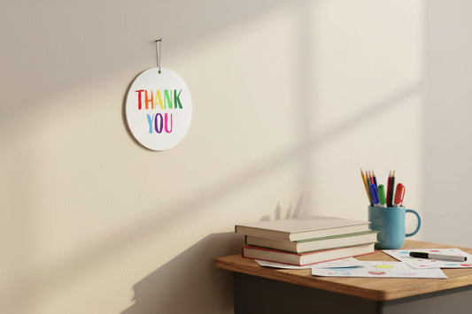 Thank You Rainbow Hanging Decoration