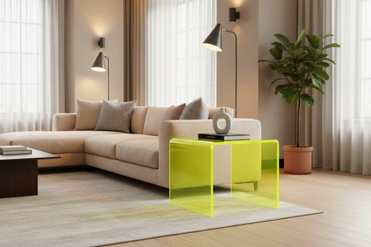 Small Acrylic Side Table
