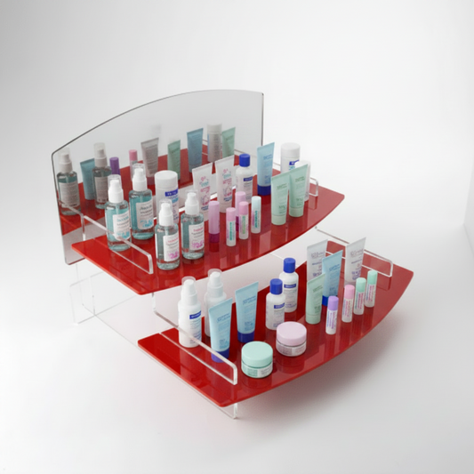 295mm Regular Curved Tiered Display Stand
