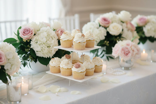Small Square Tiered Acrylic Cupcake Stand