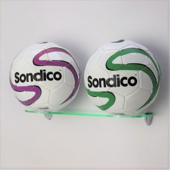 Double Football Display Shelf with Ball