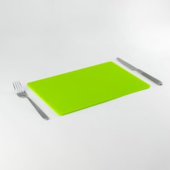 Rectangle Acrylic Placemats - Bright Green