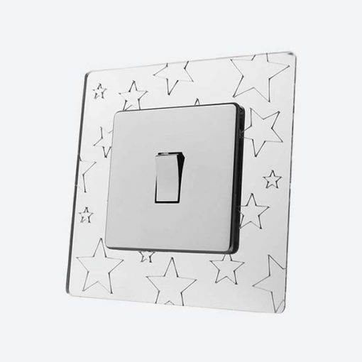 Stars Mirror Light Switch / Socket Surround