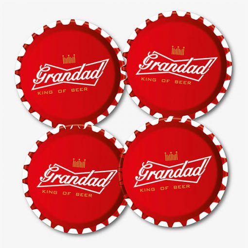 Budweiser Grandad Coasters