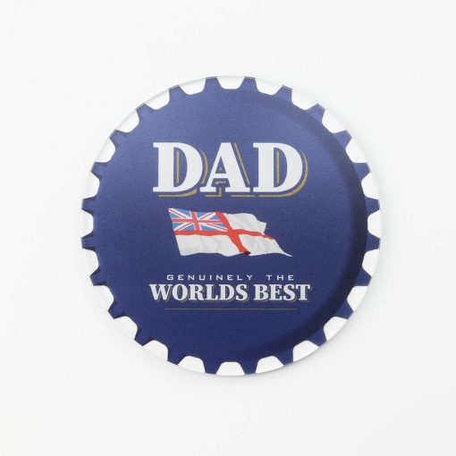 Navy Rum Best Dad Printed Acrylic Coaster