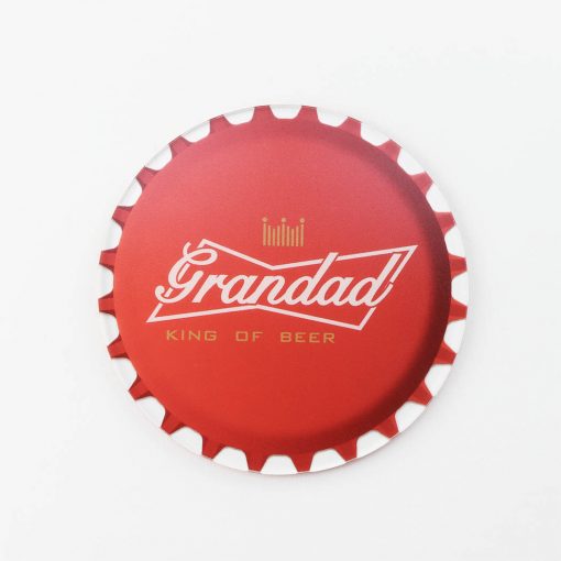 Budweiser Best Grandad Printed Acrylic Coaster