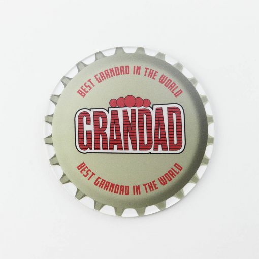 Best Grandad Printed Acrylic Coaster