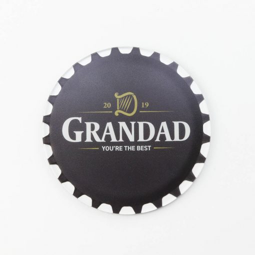 Guinness Best Grandad Printed Acrylic Coaster