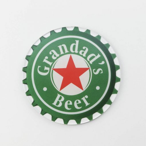 Grandads Beer Printed Acrylic Coaster