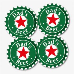 Heineken Dad Coasters