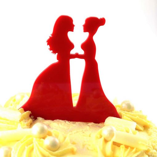 Mrs & Mrs Design Wedding Cake Topper