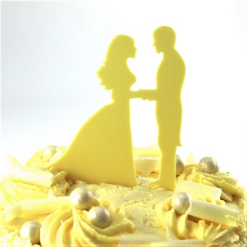 Vows Design Wedding Cake Topper