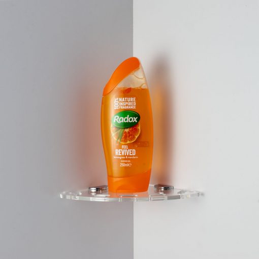 Clear Acrylic Bathroom / Shower Shelves