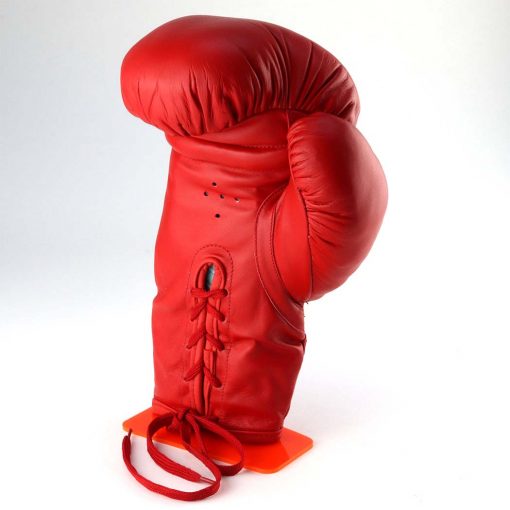 Red Glove Stand with glove