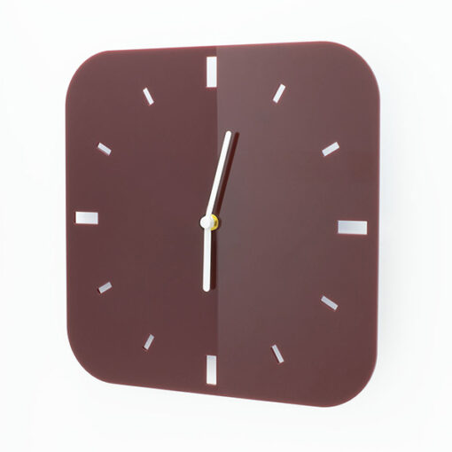 Large Square Acrylic Clock - Bobo & Bob - Wall Clock