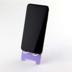 Acrylic Single Phone Stand Purple