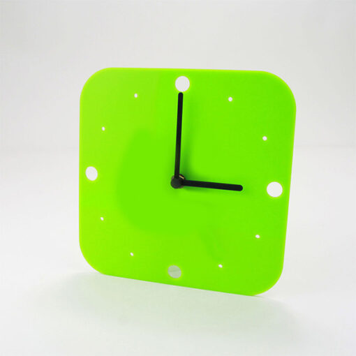 Small Square Acrylic Clock