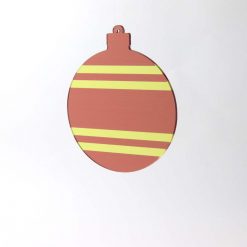 Harry Potter Gryffindor Themed Acrylic Christmas Bauble Solo