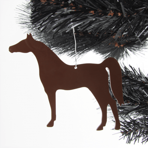 Acrylic Horse Christmas Tree Decorations