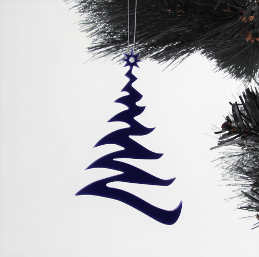Acrylic Modern Tree Design Christmas Tree Decorations