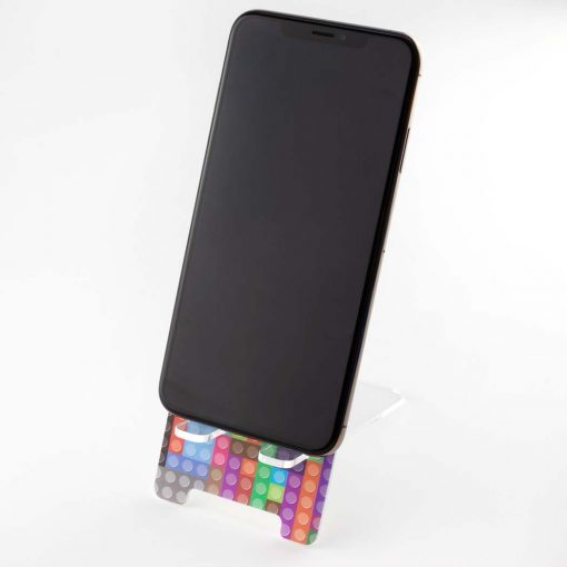 Lego Brick Mobile Phone Stand With Phone