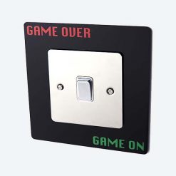 Game Over Game On Light Switch / Socket Surround