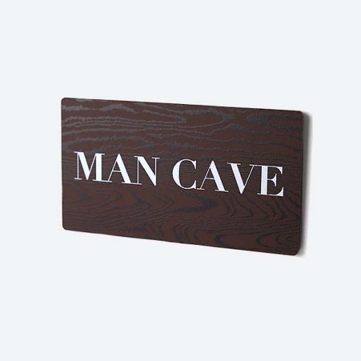 Man Cave Printed Small Sign