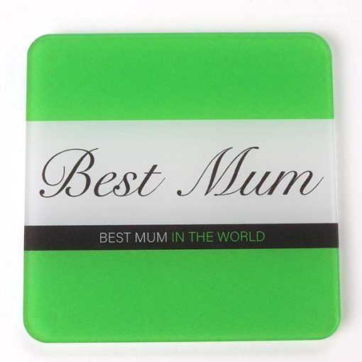 Best Mum Gin Coaster