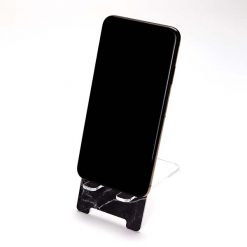 Black Marble Stand with phone