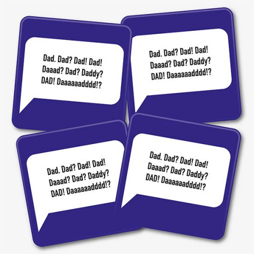 Dad Speech Bubble Coasters