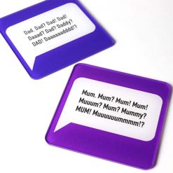 Mum! and Dad! Coasters