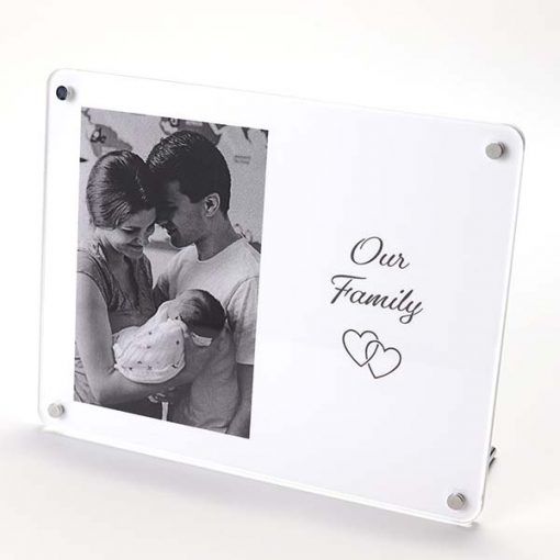 Our Family Freestanding Photo Frame