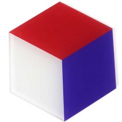 Hexagon Isometric Cube Coaster